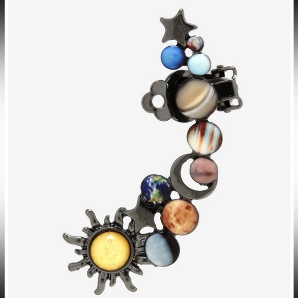 NEW Cosmic Sun & Planets Ear Cuff - Picture 2 of 4